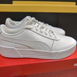 Puma Ladies Carina shoes WHITE